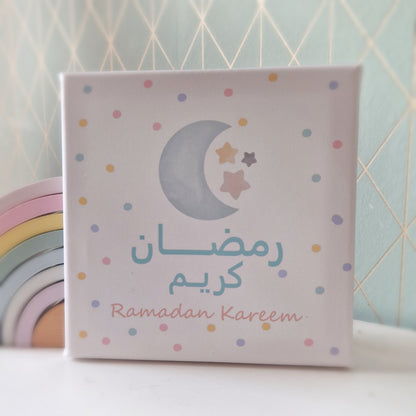 Leinwand Ramadan Kareem /لوحة قماشية - رمضان كريم - نجوم و قمر